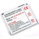 Batterie pour entre autre Sony Ericsson W910i, Z555i (BST-39) Batterie pour entre autre Sony Ericsson W910i, Z555i (BST-39)