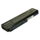 Batterie ordinateur portable SQU-804 pour (entre autres) LG R410, R510 - 4400mAh