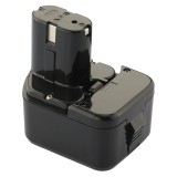 Batterie outillage portatif pour Hitachi - 12V - NiCD - compatible avec, entre autres, EB1214S / EB1220H