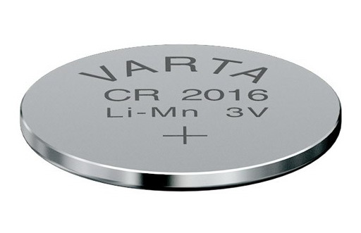 Pile bouton Varta CR2016 - 5 unités - batterie appareil photo, cr 2016 