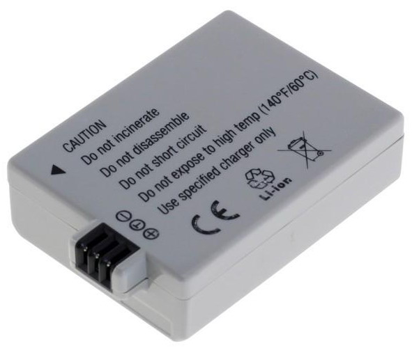 Batterie pour appareil photo Canon EOS 1000D batterie appareil photo