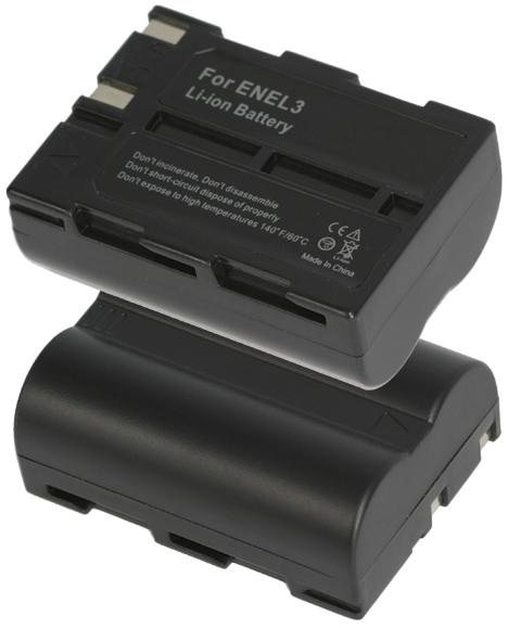 2x Nikon D70 Batterie + Chargeur Double 2000mAh de CELLONIC