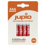 Piles AAA Jupio 1000mAh - 4 unités