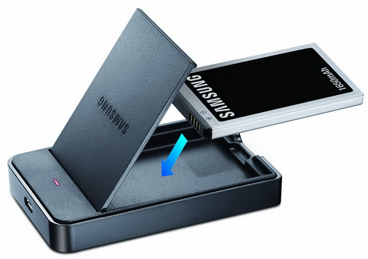 Batterie + chargeur Samsung pour Samsung Galaxy S2 batterie appareil photo