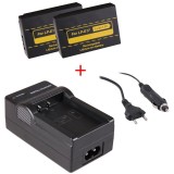 2 batteries LP-E17 pour appareil photo Canon + chargeur