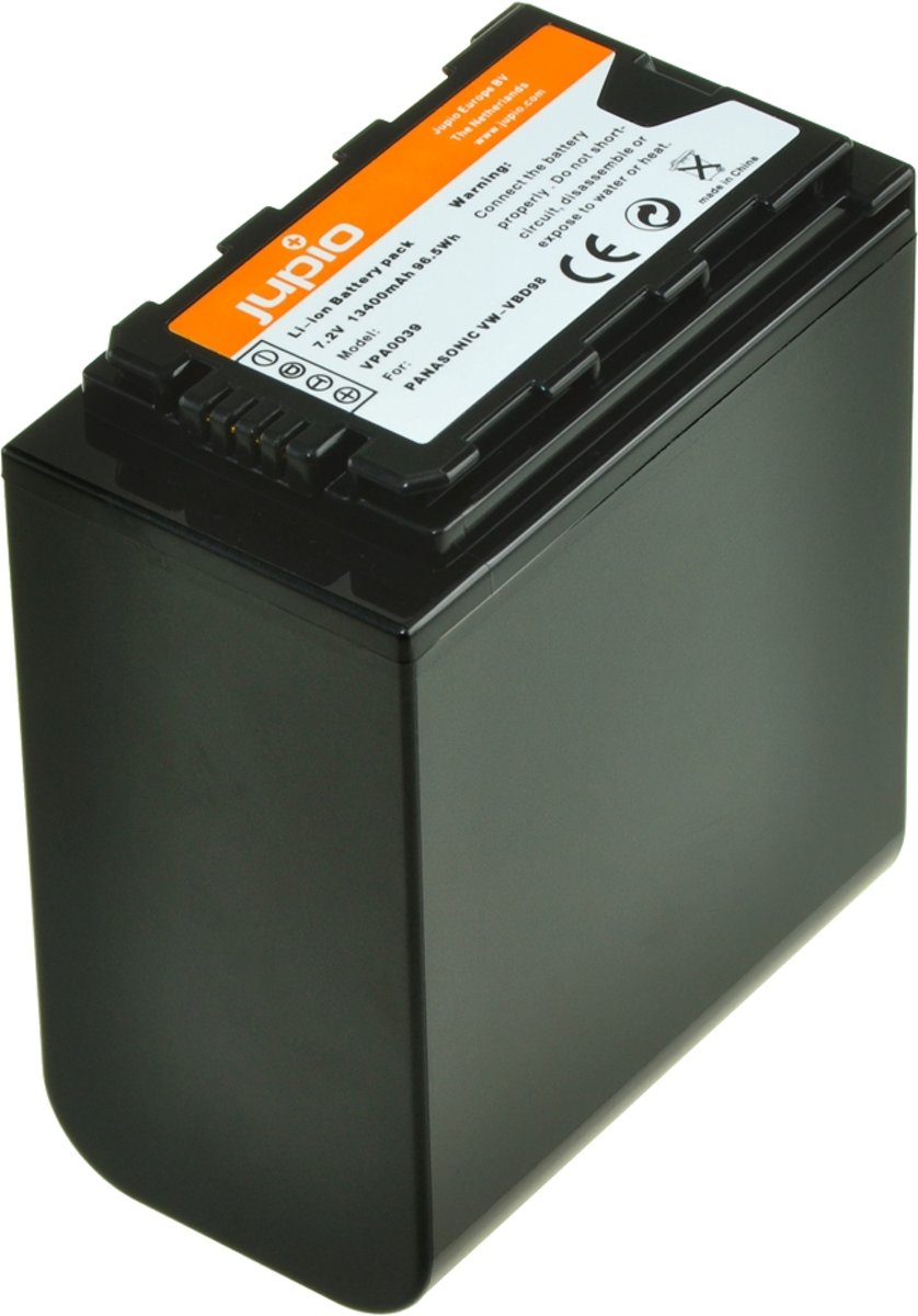 Batterie VW-VBD98 / AG-VBR118G pour caméscope Panasonic