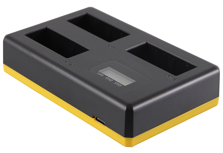 Chargeur Triple Canon LPE17 Recharge 3 batteries, simultanément