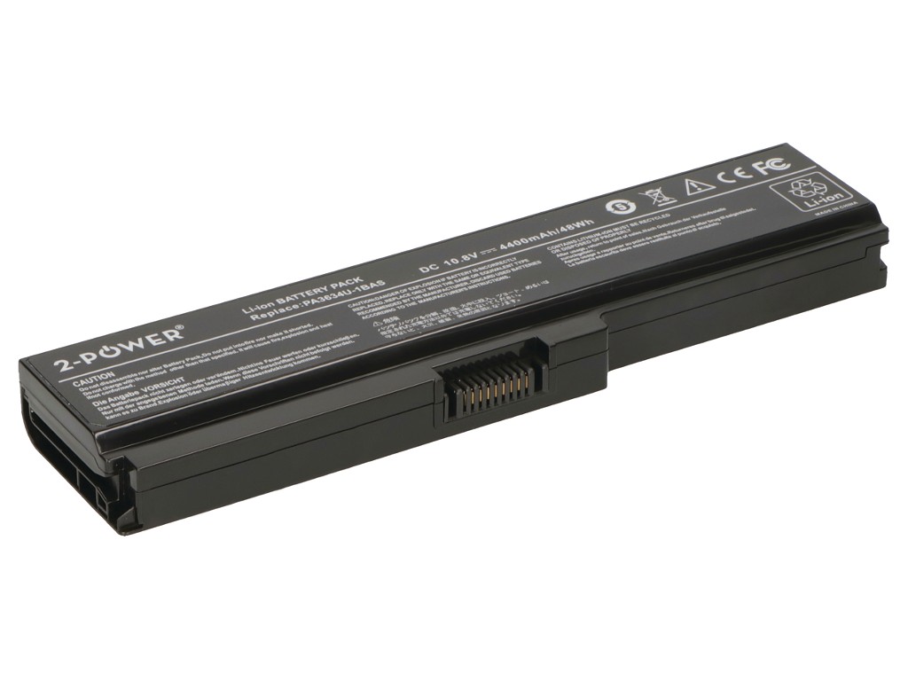 Batteria EQUIVALENTE Toshiba PA3634U1BAS , PA3634U-1BAS , PA3634U1BRS