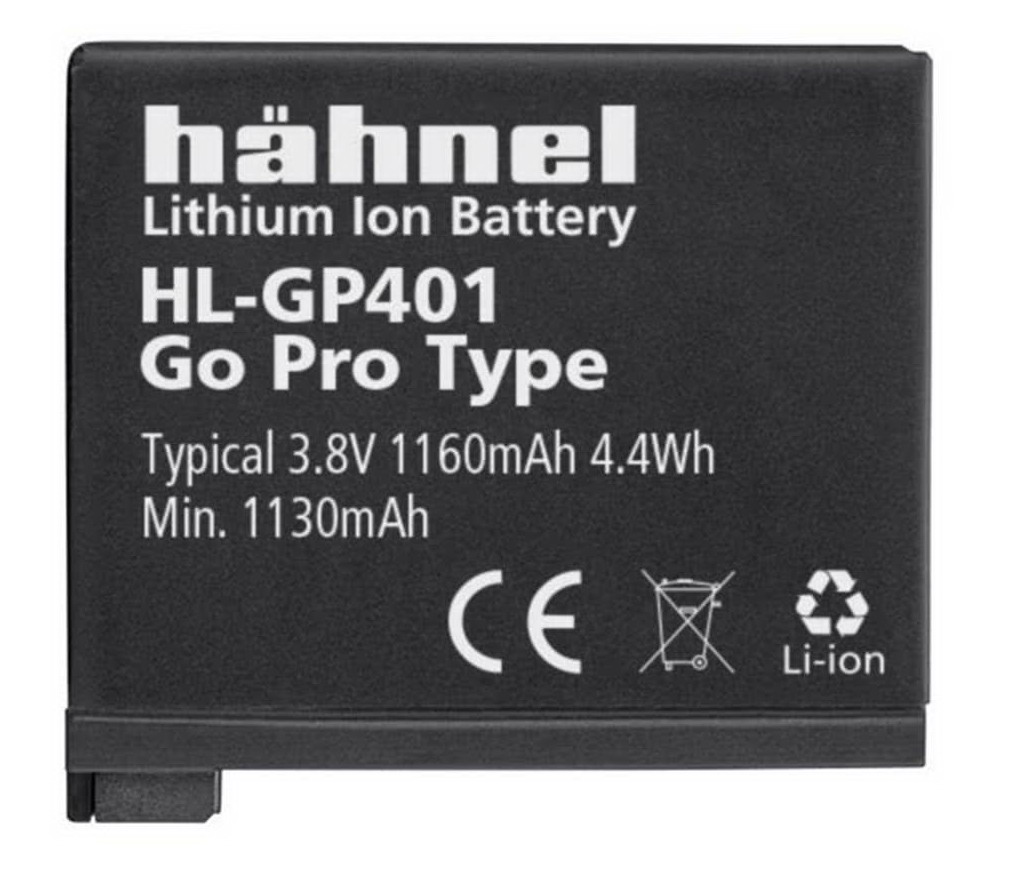 Batterie Origine Hähnel HL-GP401 pour GoPro Hero4 - GoPro AHDBT