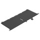 Batterie ordinateur portable XX3T7 pour (entre autres) Dell XPS 13 9370 - 5500mAh